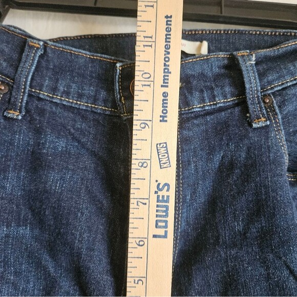 Levi's 515 Jeans Women 14 (34x30) Classic Bootcut Mid Rise Pockets Blue Western - Picture 5 of 9